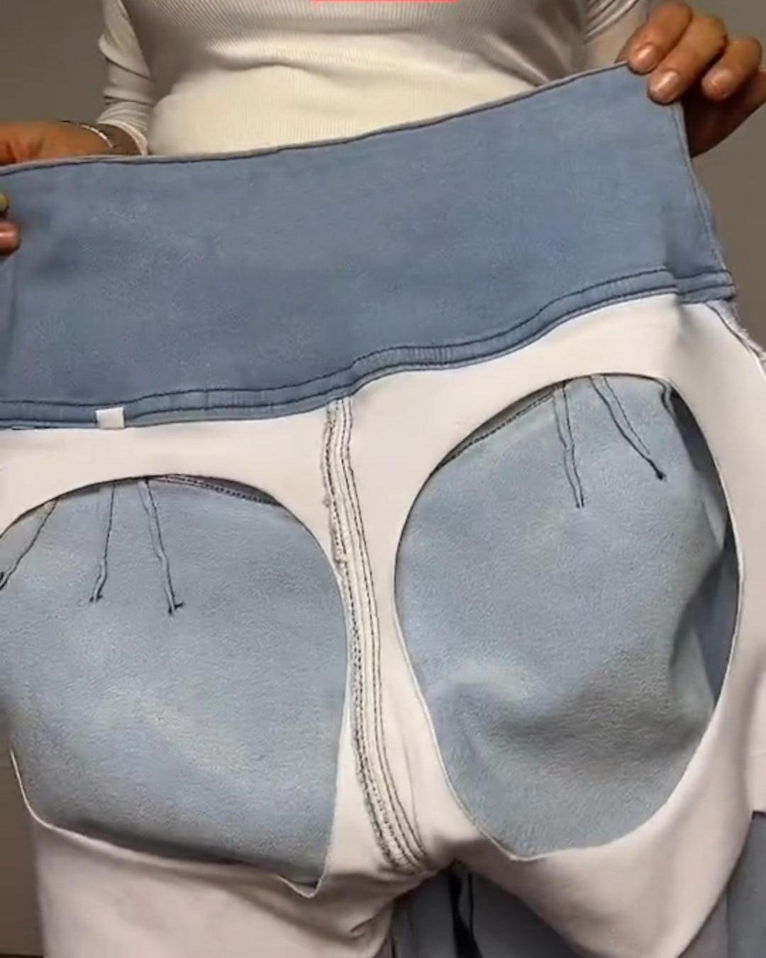 Lockande Elagantie - Stilige, Kurvede Jeans for Deg